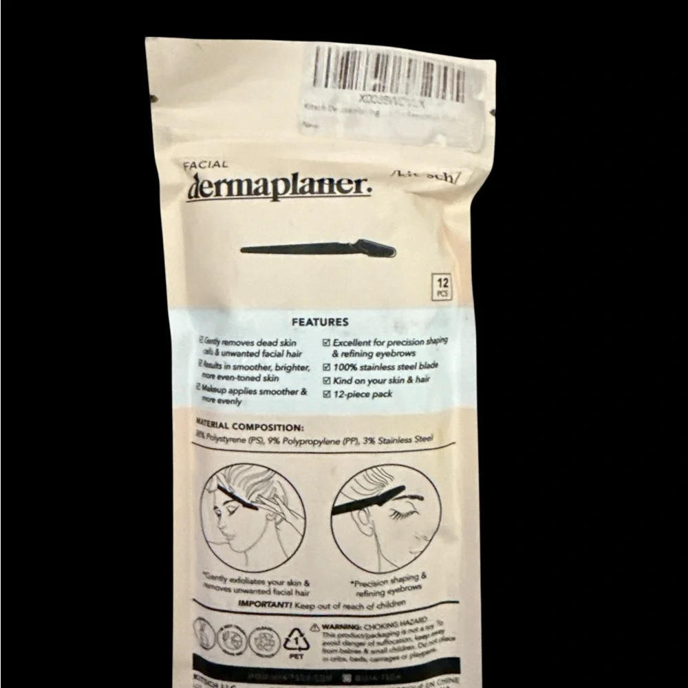 Facial Dermaplaner Kit with Cream Packaging - Picture 2 of 3